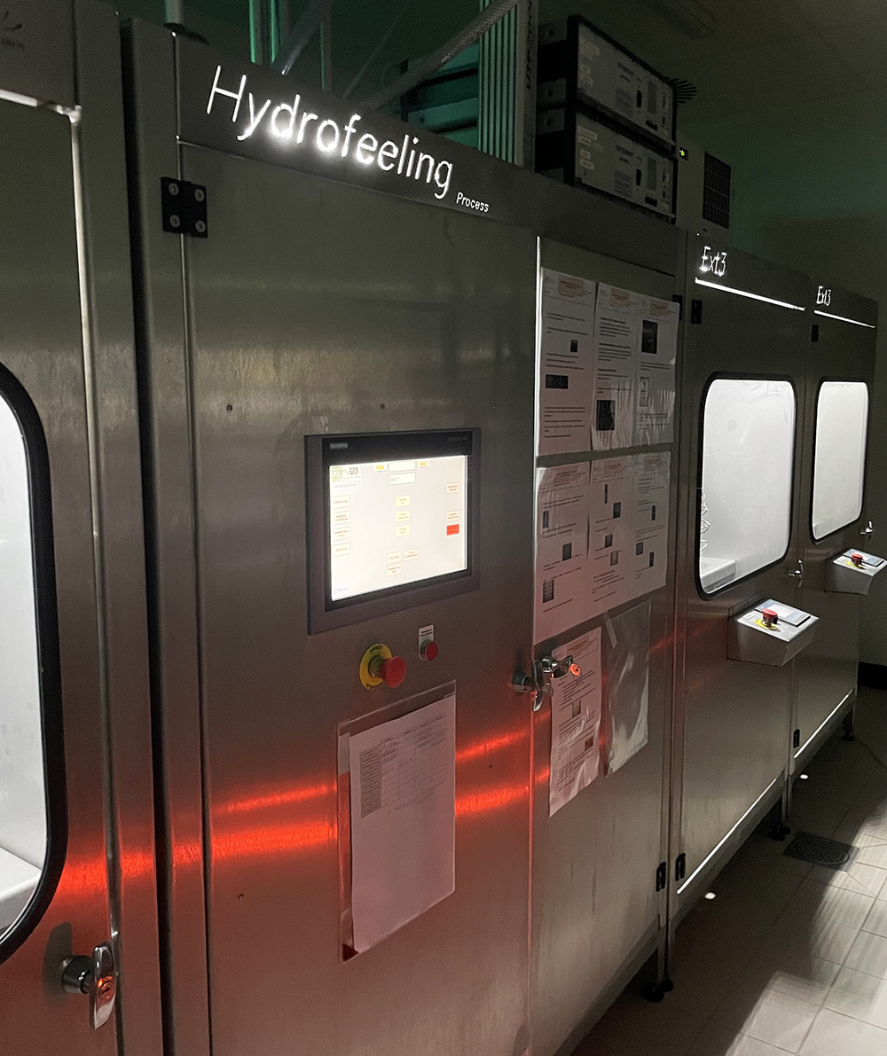 machine hydrofeeling hadayis